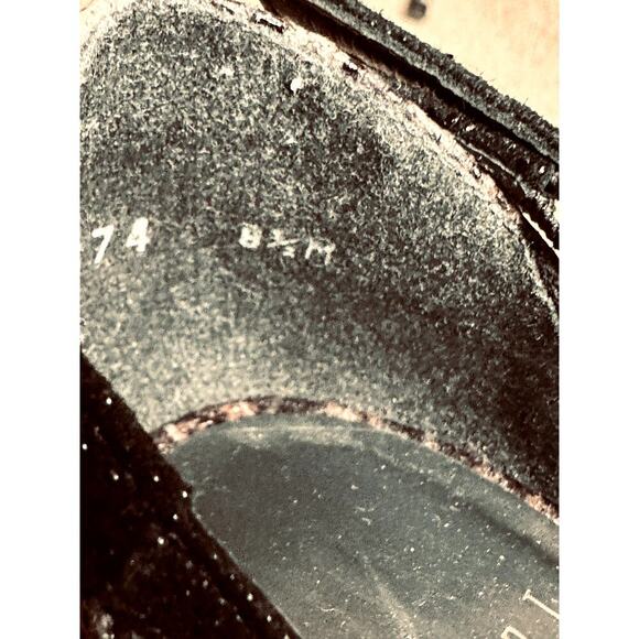 Stuart Weitzman Heritage Azur Reptile Leather Platform Pumps Heels Size 8.5 - Picture 11 of 11